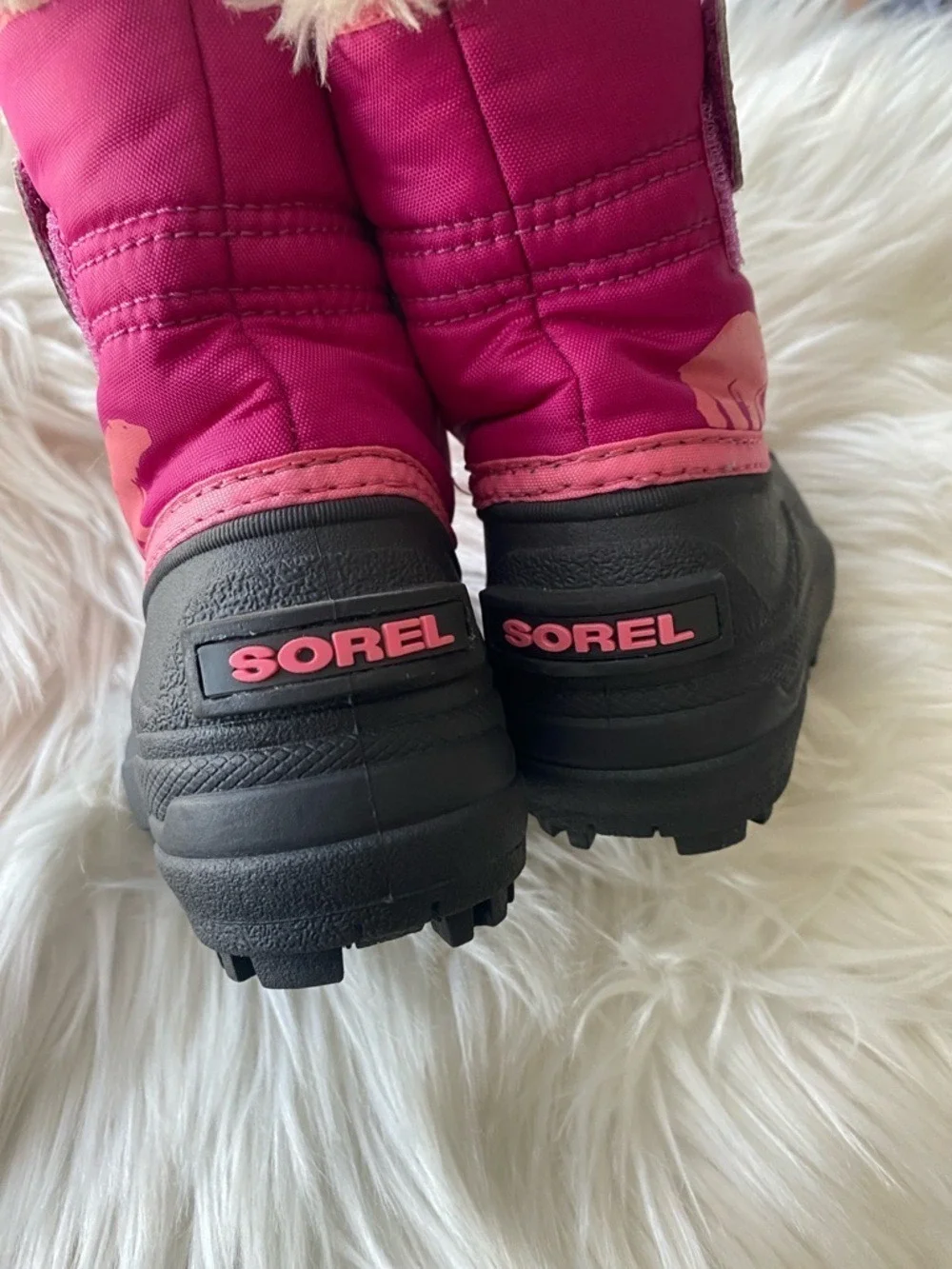 Sorel toddler Pink and Hot Pink Kids' Winter Boots